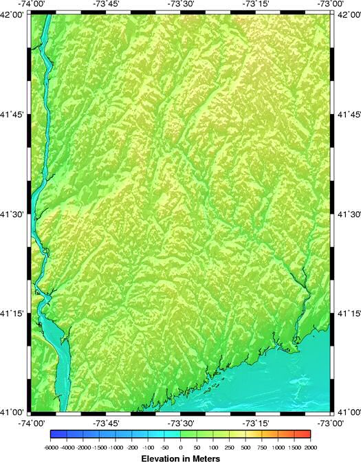 shaded relief grid