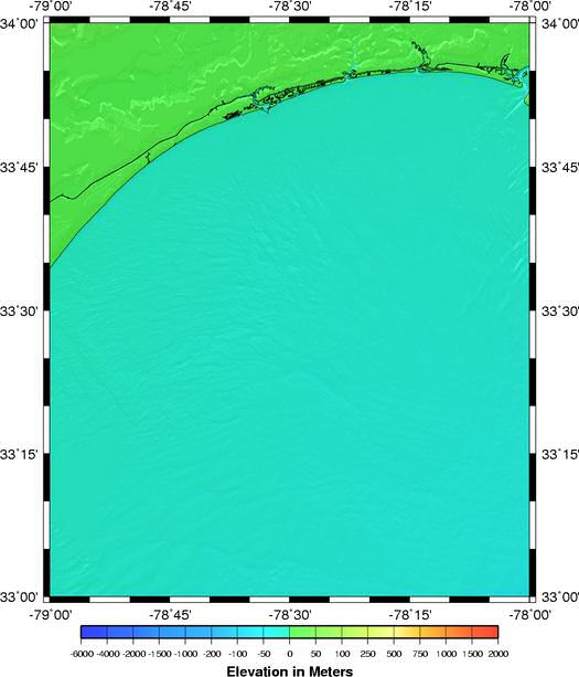 shaded relief grid