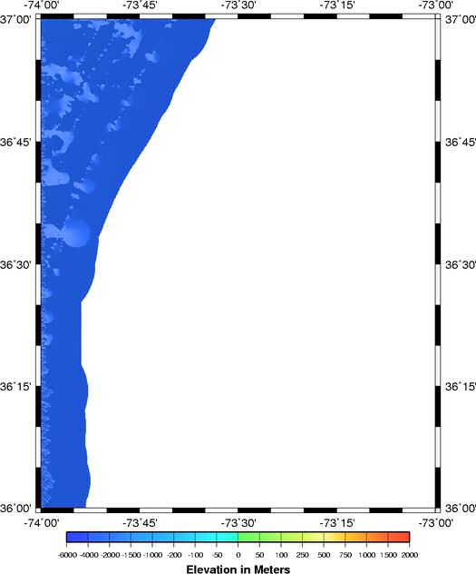 shaded relief grid