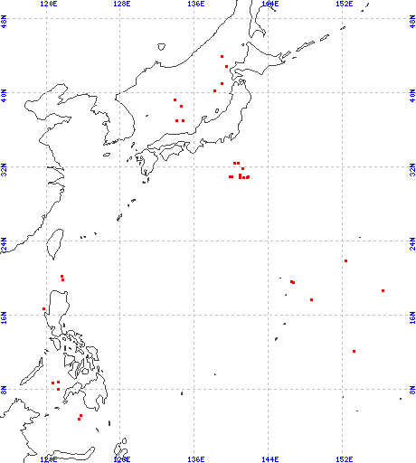 ODP sites in the North Pacific area.