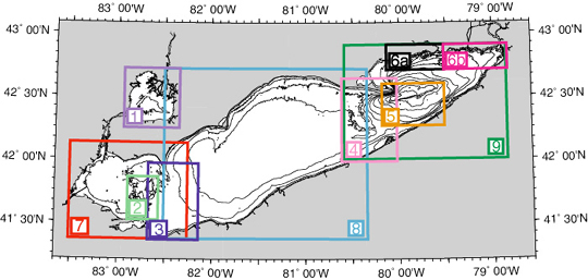 Western Basin Lake Erie Chart