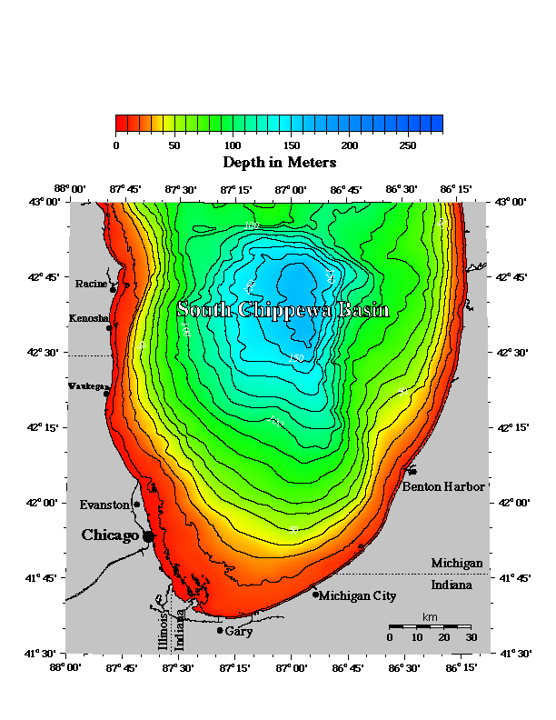 Lake Manitoba Depth Chart