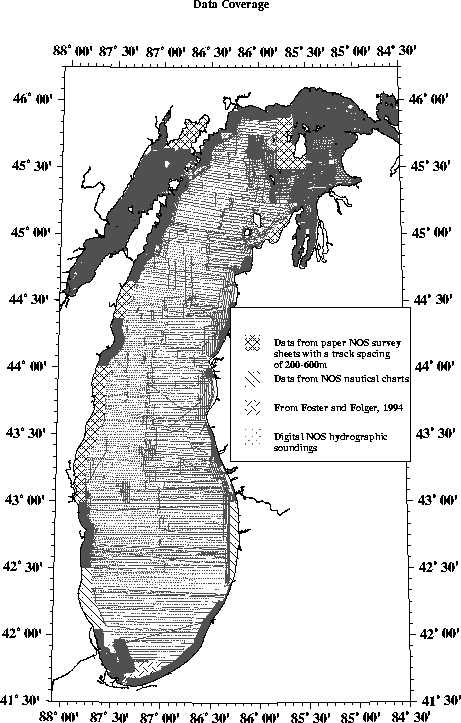 Lake Michigan Depth Chart Chicago