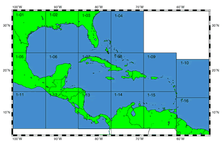 Bathymetric Chart Gulf Of Mexico