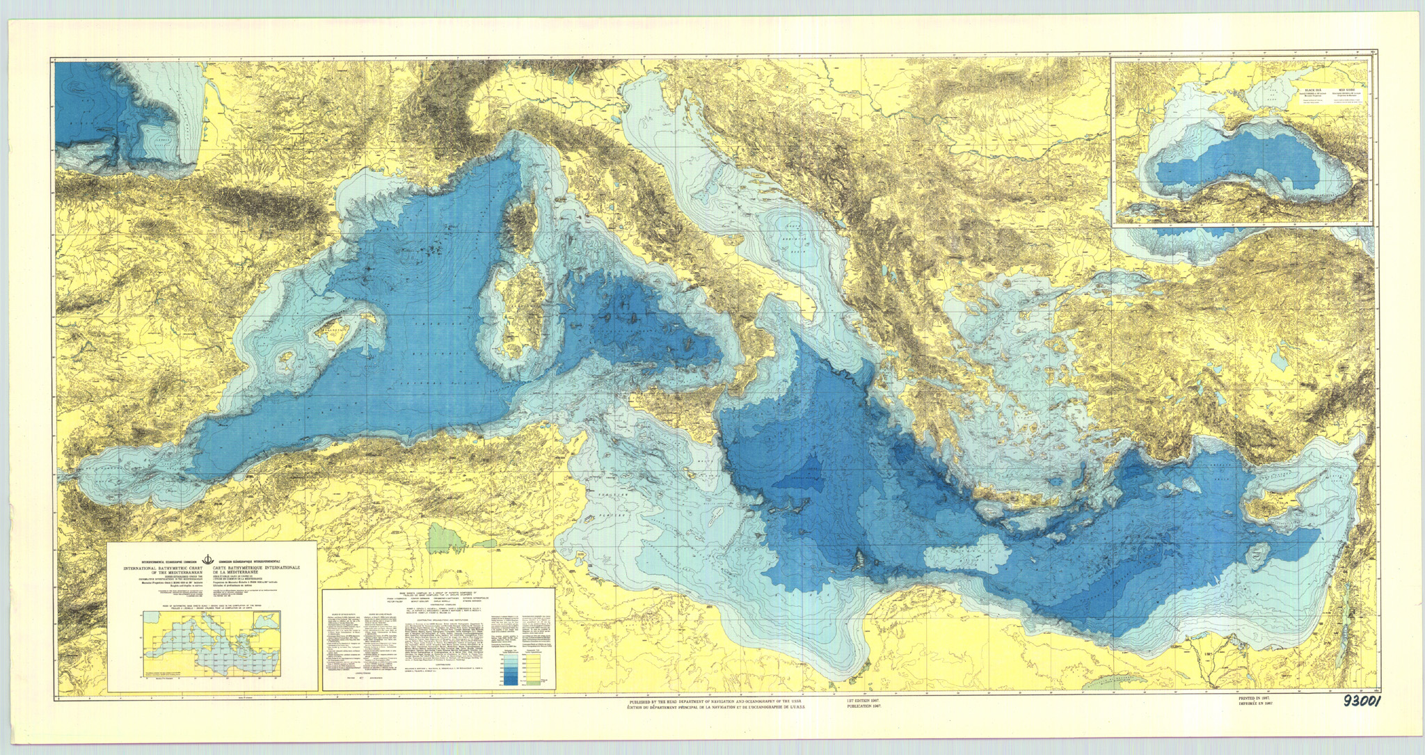 Bathymetric Chart