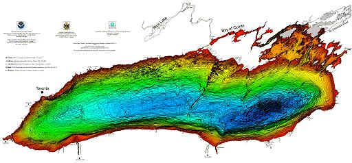 Lake Ontario Depth Chart