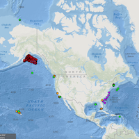 Screenshot of Passive Acoustic Map Viewer
